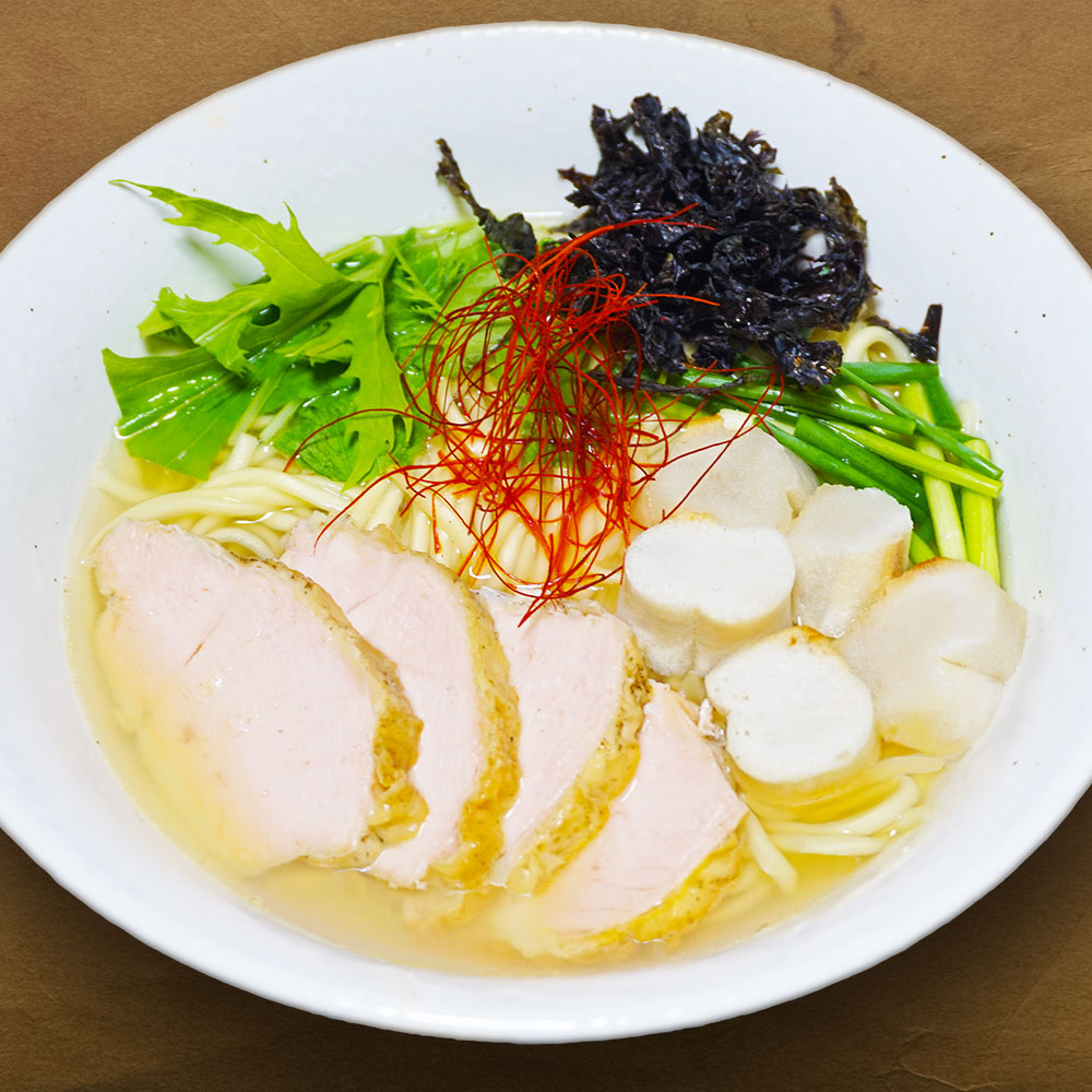 鯛出汁塩ラーメン(全部乗せ)